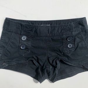 express black mini shorts